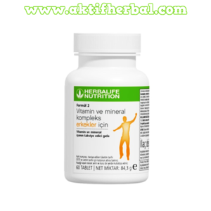 Herbalife Formül 2 Vitamin & Mineral Kompleks Erkekler İçin